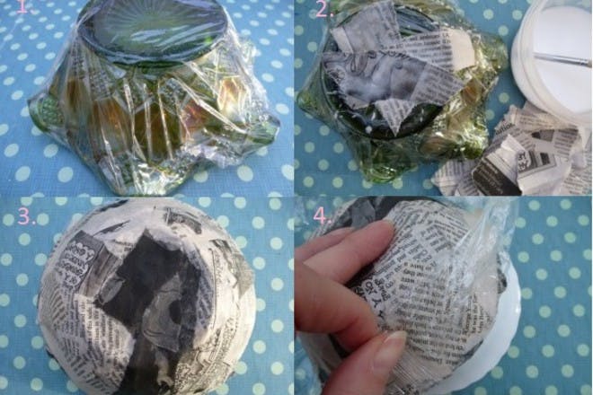 how to paper mache