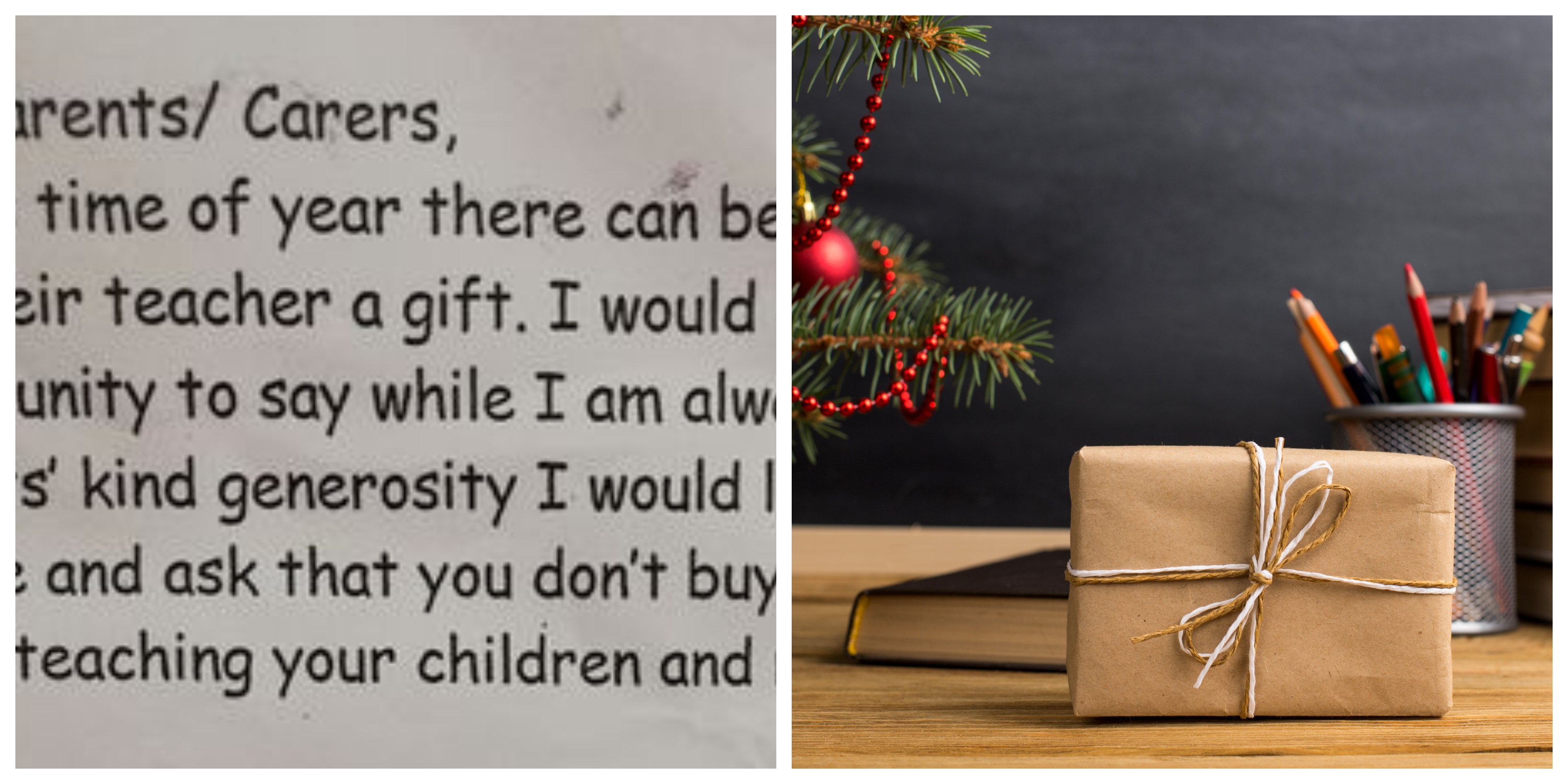 Teacher’s Idea for Christmas Gift Alternative From Pupils Goes Viral