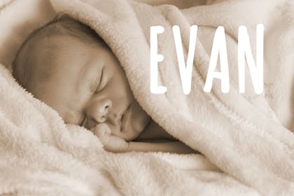 Baby name Evan