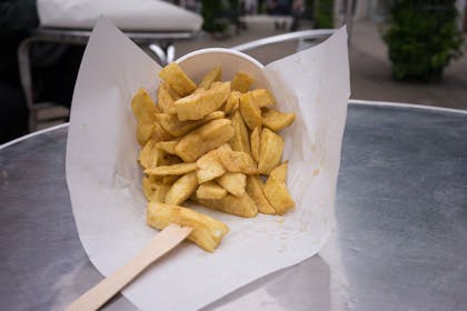 cone of chips
