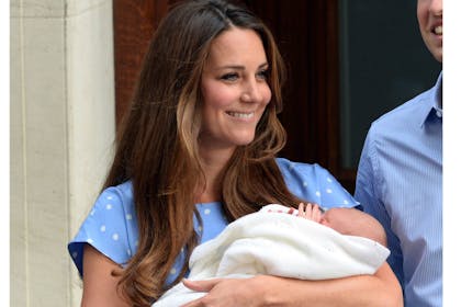 Kate Middleton- George's birth