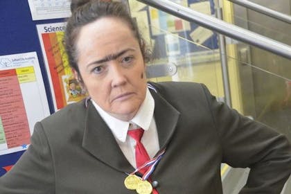 Miss Trunchbull costume for World Book Day
