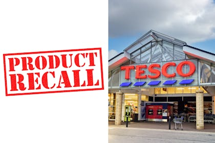 Product recall / Tesco storefront