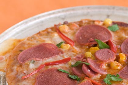 Pitta bread pizza