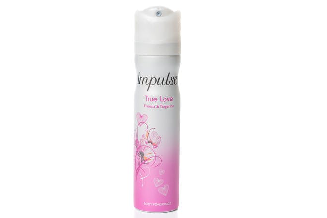 11. Using Impulse body spray