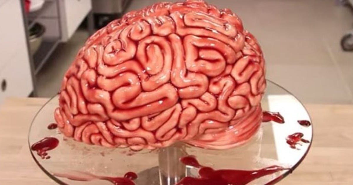 How to make a brain cake for Halloween Netmums