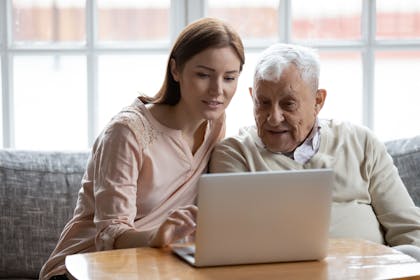 Helping older relatives with technology