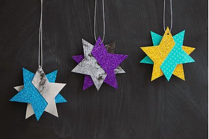 Handmade paper stars