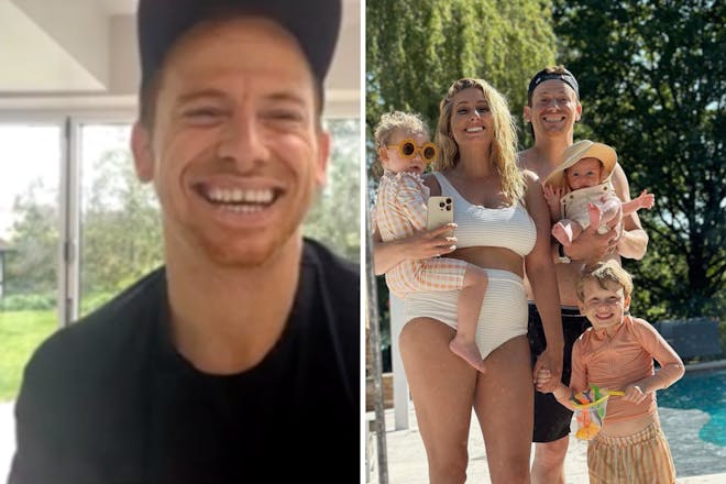 Joe Swash, Stacey Solomon and family