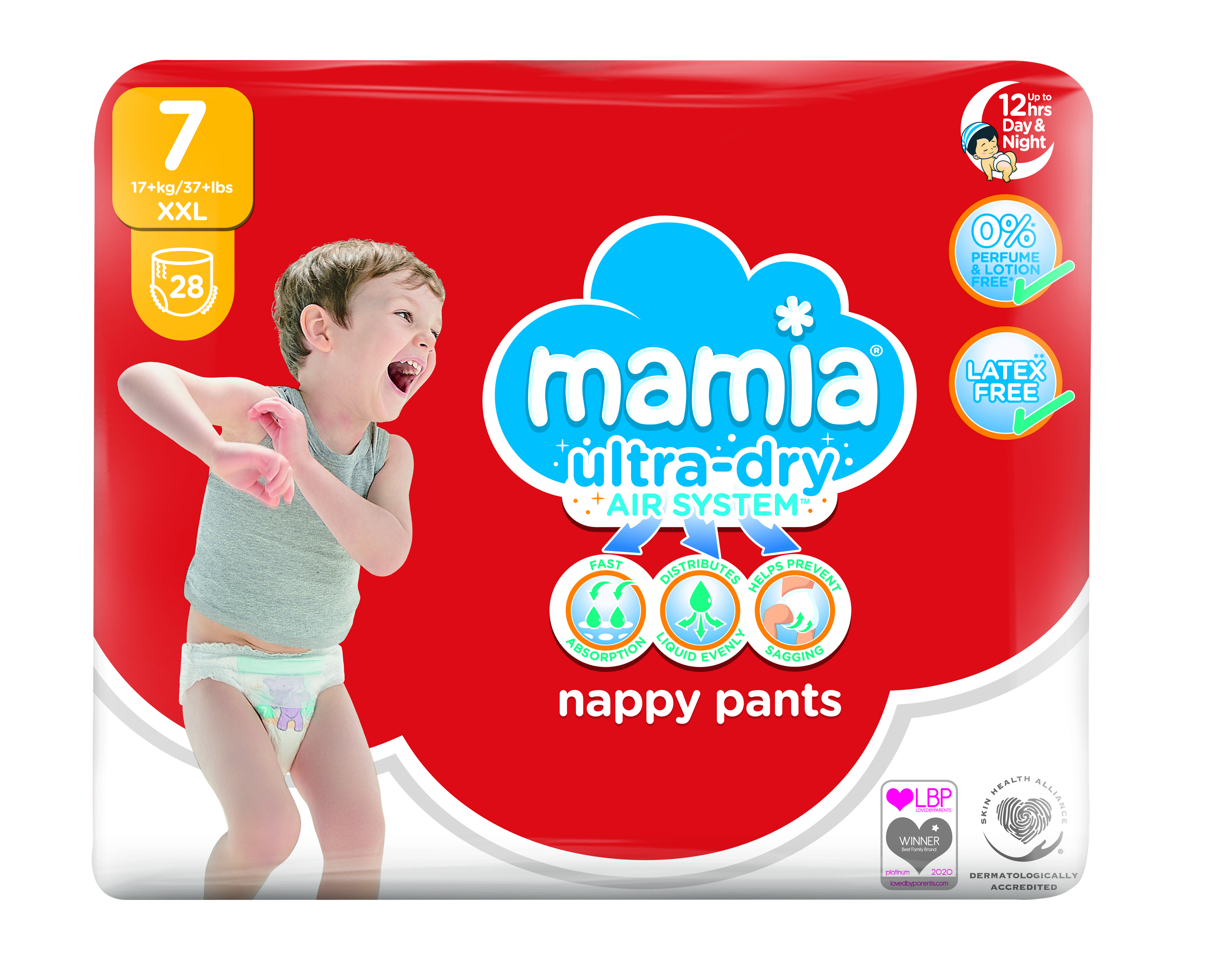 Mamia Ultradry Nappy Pants Size 7 28  Compare Prices  Where To Buy   Trolleycouk