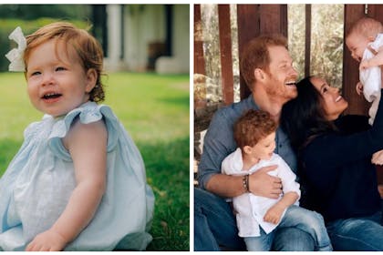 Lilibet first birthday / Prince Harry and family