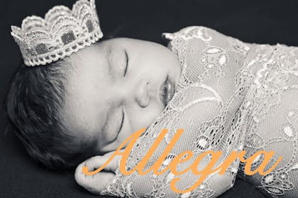 posh baby name Allegra