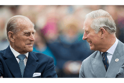 Prince Philip and charles