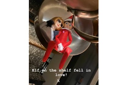 Elf on the SHelf in the saucepan