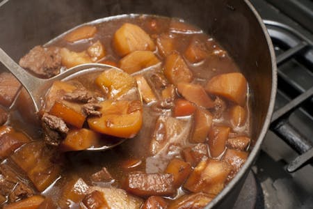 Staffordshire beef lobby stew