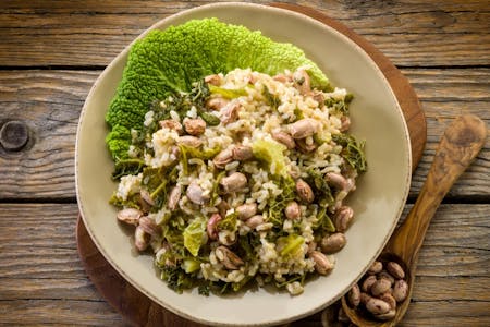 Sausage and cabbage risotto recipe - Netmums