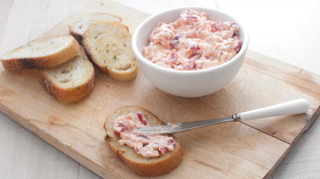 Spicy Cheese Dips (cream cheese dip & tirokafteri) recipe Netmums