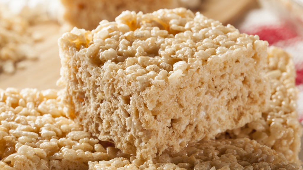 Toffee & marshmallow crispies krispie cakes recipe Netmums