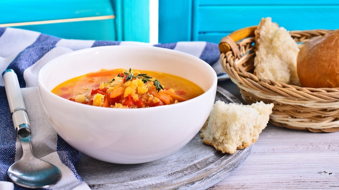 Chunky vegetable soup for kids recipe - Netmums