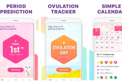 24. Period Tracker, Ovulation Calendar & Fertility