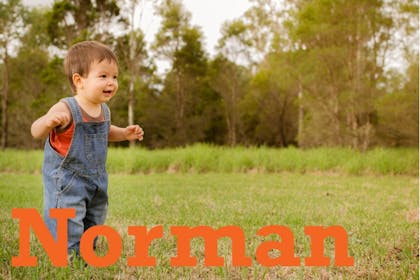 boy in field