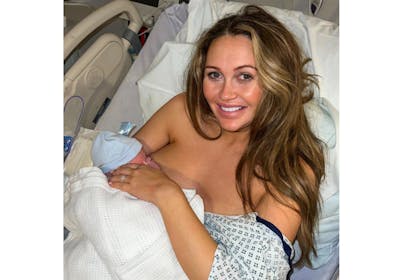 Charlotte Dawson and Matt Sarsfield