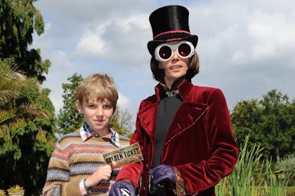 Willy Wonka costume for World Book Day