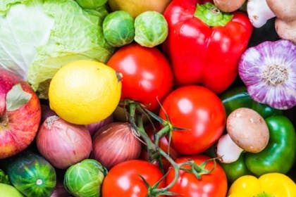 colourful vegetables