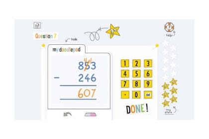 doodle maths app