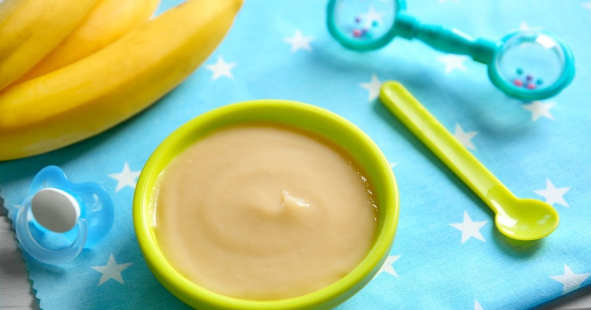 Puree De Banane Bebe Strawberry Puree 7 Banana puree for babies recipe - Netmums
