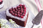 Chocolate Valentine's cake