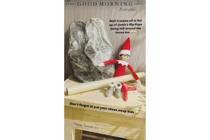Mrs Hinch's Elf on the Shelf