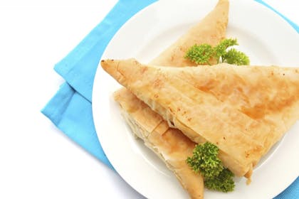 24. Cheesy puff parcels