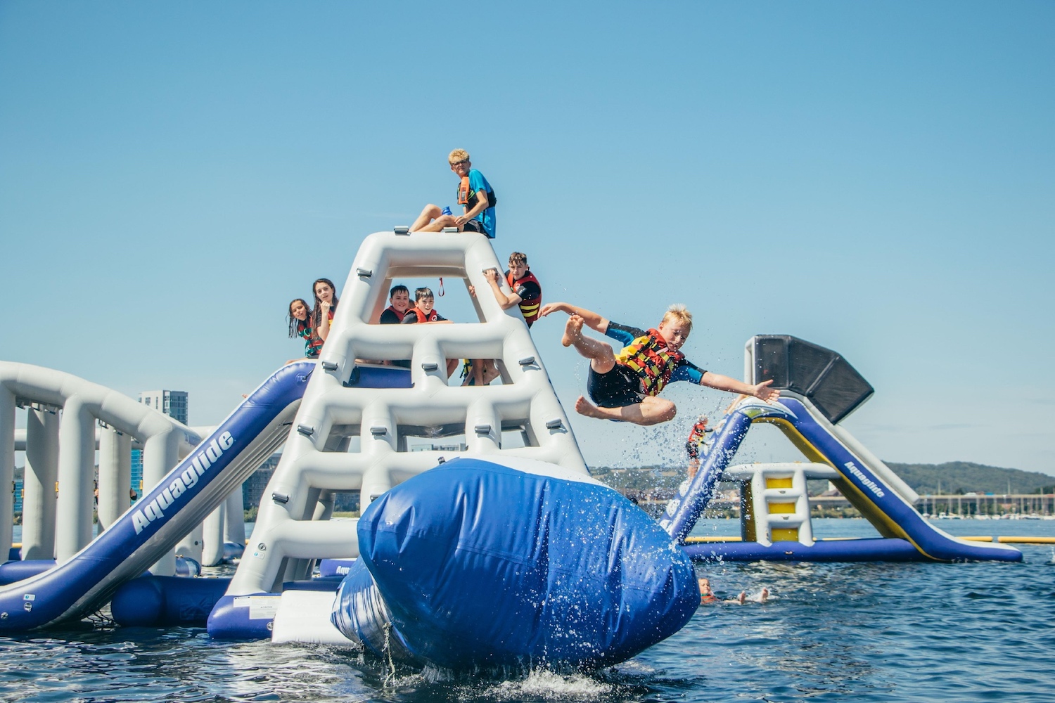 18 Top Inflatable Water Parks and Aqua Parks In The UK - Netmums
