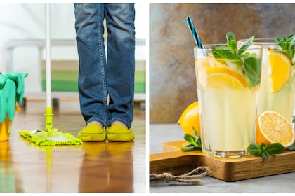Lemon floor cleaner / lemonade