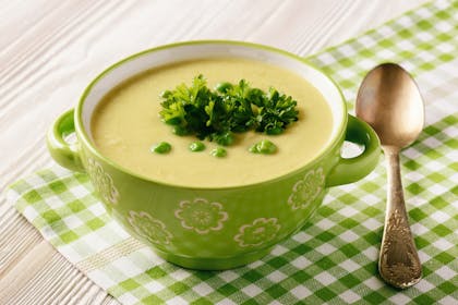 Leek and potato soup