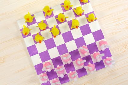 'Chickers' – an eEaster version of the game 'Checkers'