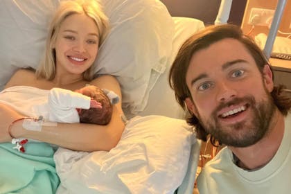 Jack Whitehall, Roxy Horner and baby