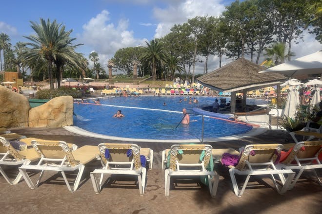 The Fiesta pool at Sanguli, Spain 