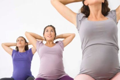 Exercising safely in pregnancy