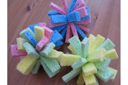 colourful sponge balls