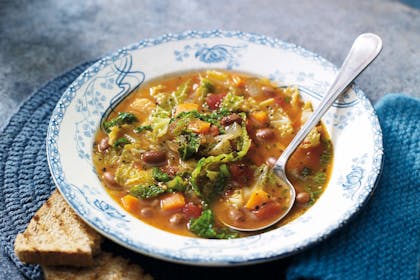 Tuscan bean and veg soup recipe