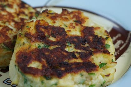 Bubble and squeak pancake