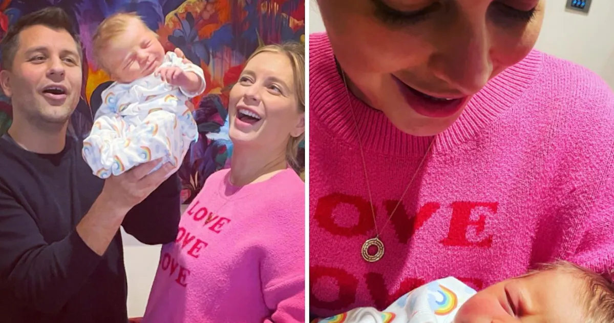 Rachel Riley Gives Birth To Adorable Rainbow Baby At Home 15 Days rachel-riley-gives-birth-to-adorable-rainbow-baby-at-home-15-days