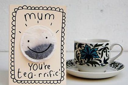 You're tea-rrific Mother's Day card
