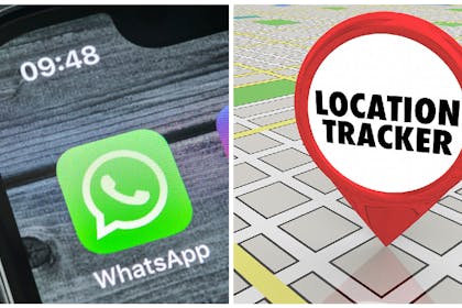 iPhone WhatsApp and location tracker