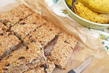 22. Banana flapjacks