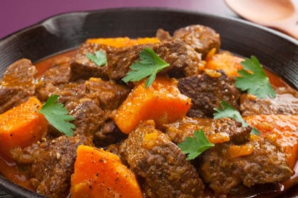 Beef & sweet potato curry