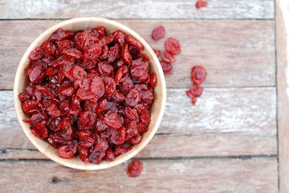 76. Dried cranberries