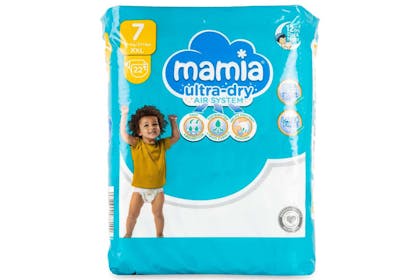 Aldi Mamia Ultra Dry Air System Size 7 nappies